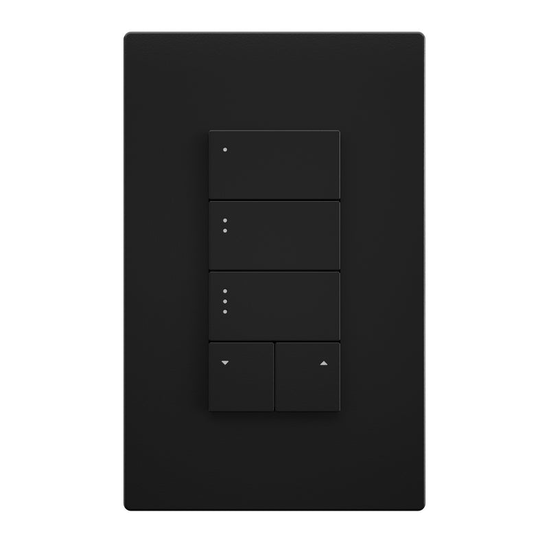 Savant Ascend Low Voltage Keypad - 5 Button (Black)