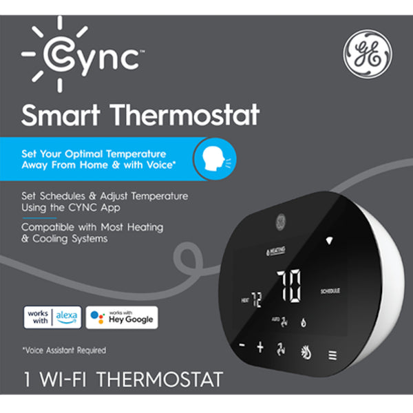 Savant Cync Smart Thermostat (Case-3X1Pk)