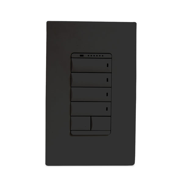 Savant Echo Low Voltage Configurable Keypad (Black)