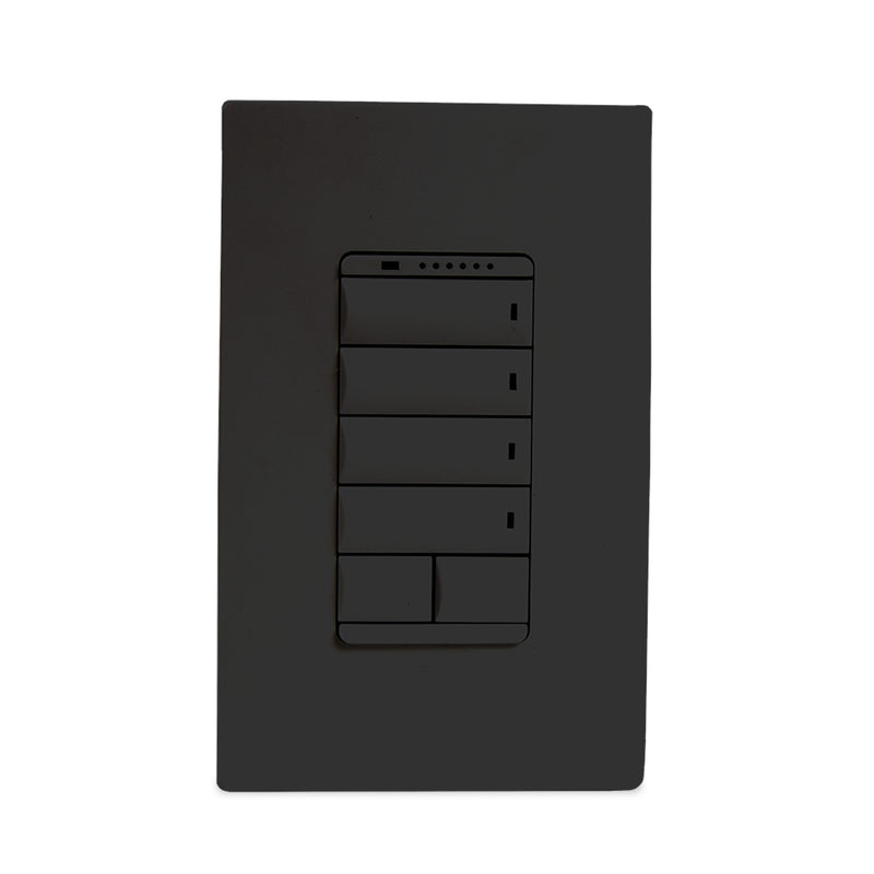 Savant Echo Low Voltage Configurable Keypad (Black)