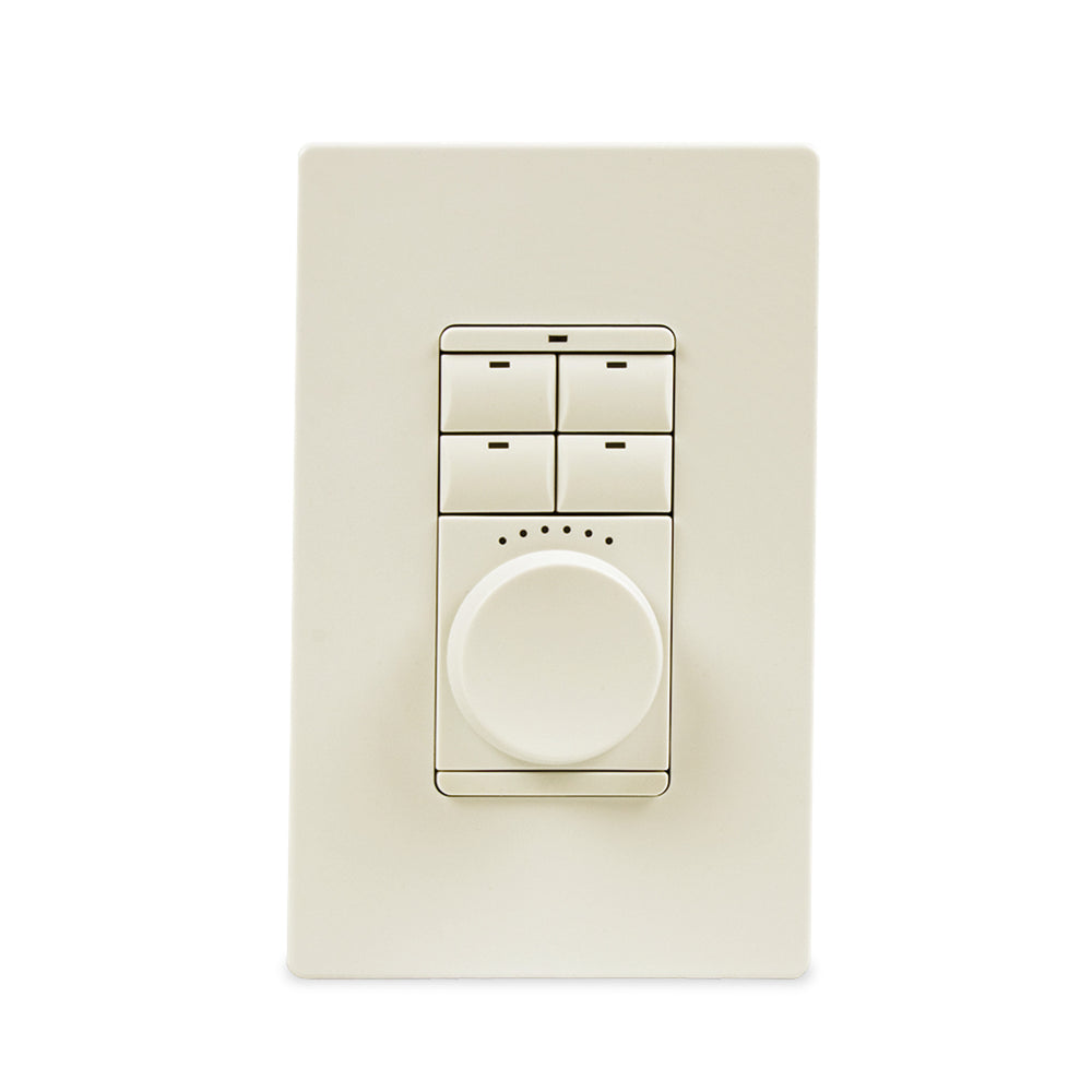 Savant Echo Wireless Dial Keypad - Adaptive Dim (Light ALM)