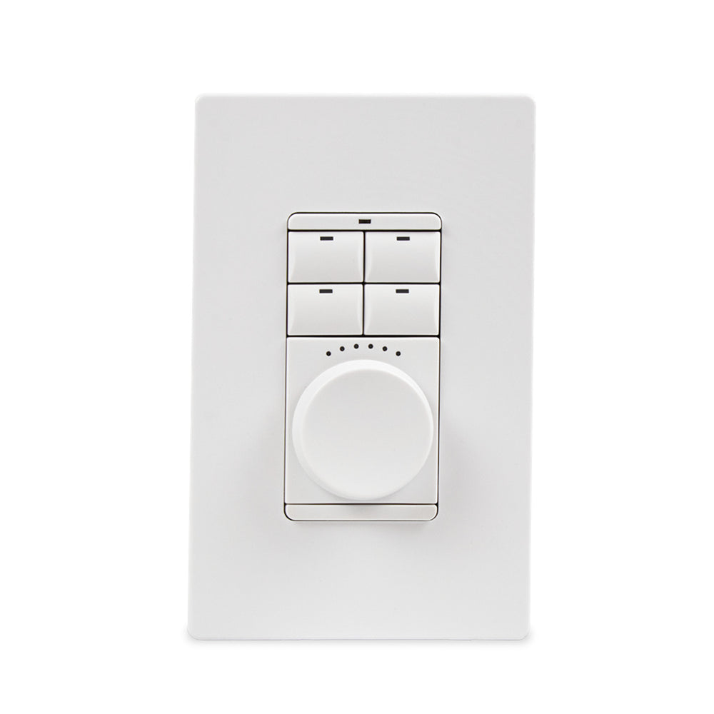 Savant Echo Wireless Dial Keypad - Switch (Snow White)