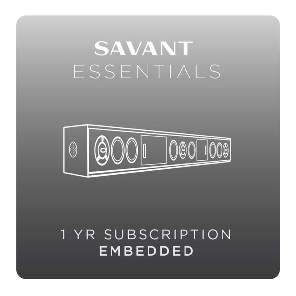 Savant Essentials 1 Year Subscription | Ip Audio Host