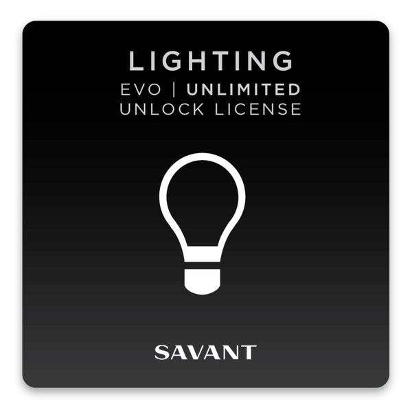 Savant Feature License | 3Rd Party Lighting, Mac Unlimited