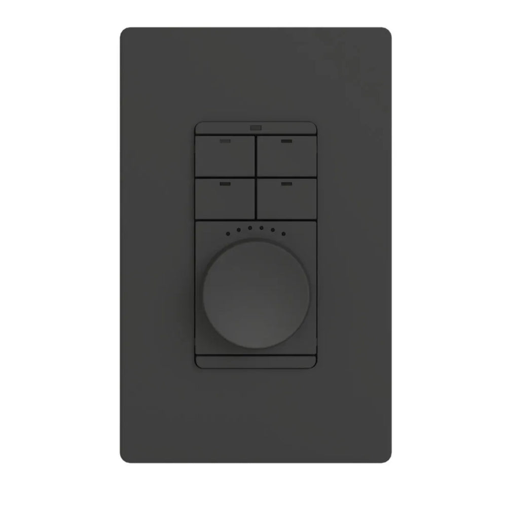 Savant Metropolitan Wireless Dial Keypad - MLV Dimmer (BLK)