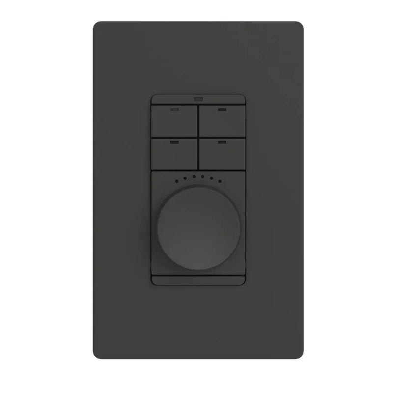 Savant Metropolitan Wireless Dial Keypad - MLV Dimmer (BLK)