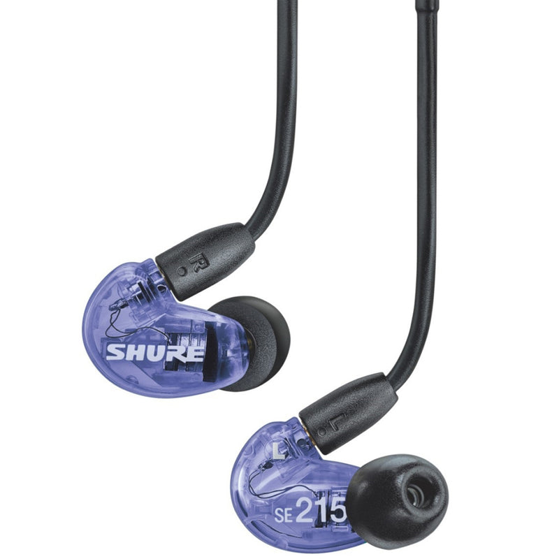 Shure SE215 Special Edition Sound Isolating Earphones Purple