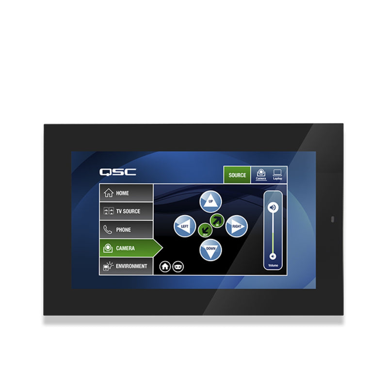 QSC TSC-80TW-G2-BK In-wall Or Table Top Screen Controller