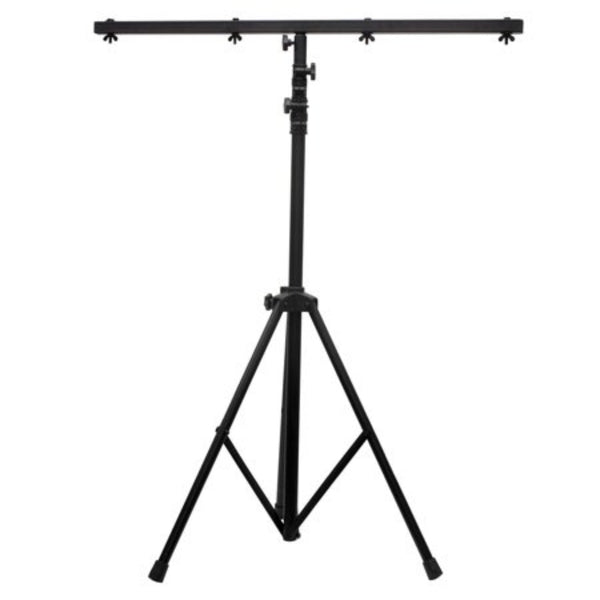 American DJ 9 Foot Black Tripod Stand with Cross-Bar