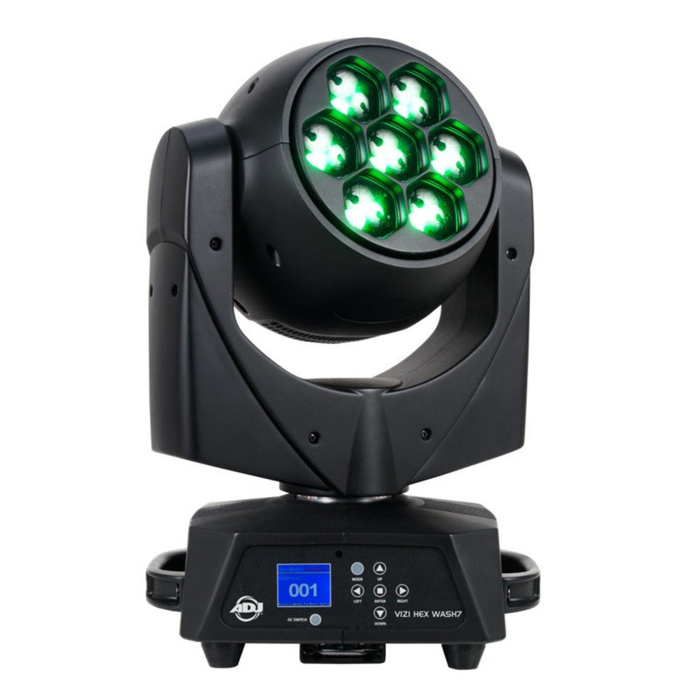 American DJ VIZI-HEX-WASH-7 Rgbwauv Moving Head 105W