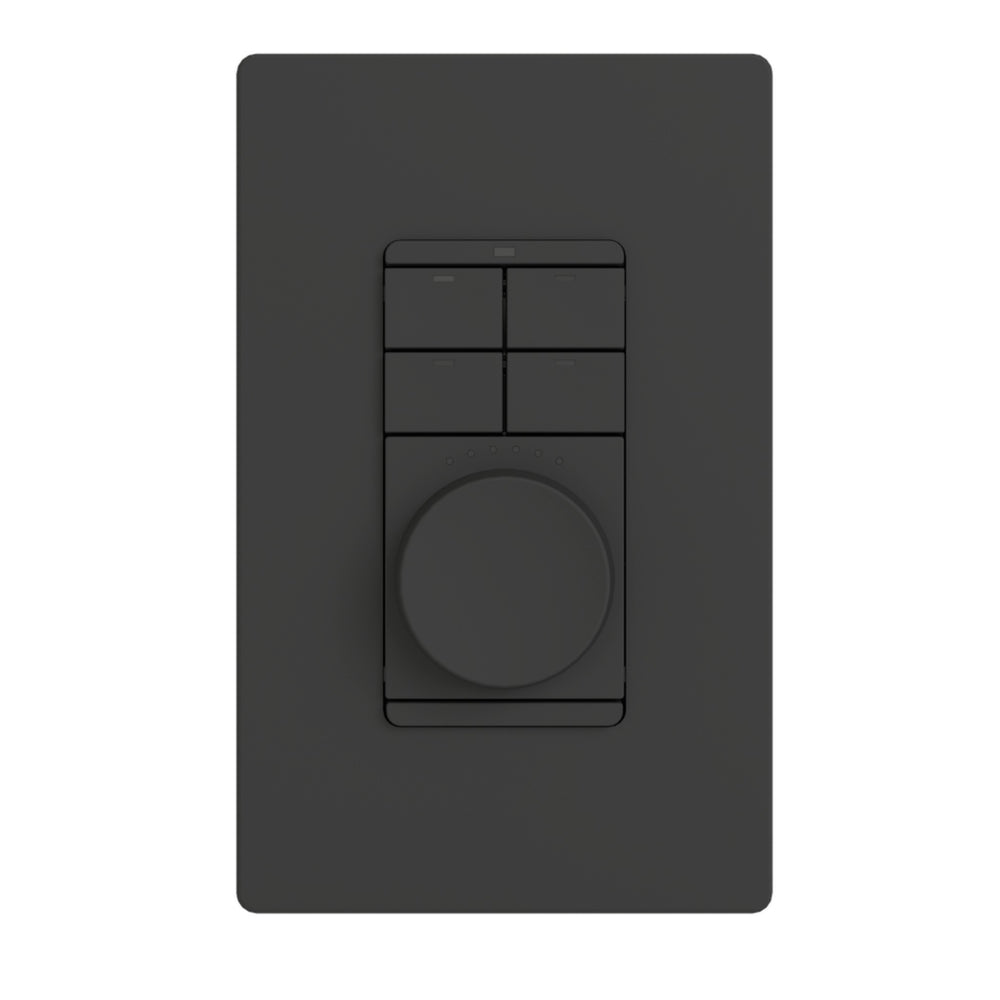 Savant Metropolitan Low Voltage Dial Keypad (Black)