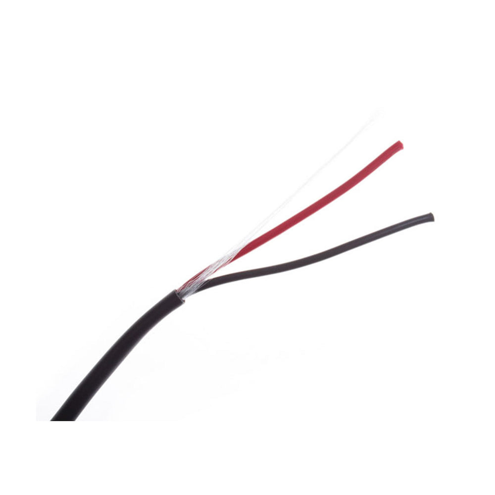 Wirepath 18-Gauge 2-Conductor Plenum Speaker Wire Black