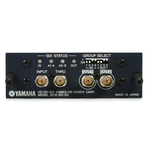 Yamaha MY8SDI-ED - 8-Channel HD/SD-SDI embed/de-embed input