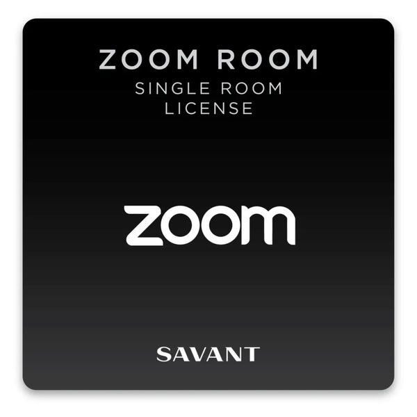 Savant Zoom Rooms - Single Conference Connection
