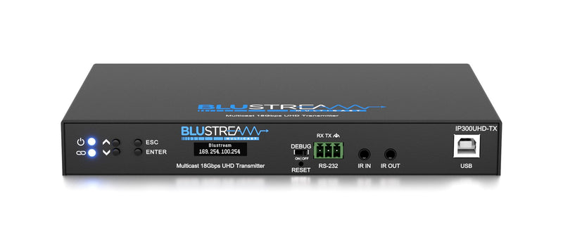 Blustream IP300UHD-TX 18Gbps AVoIP Transmitter