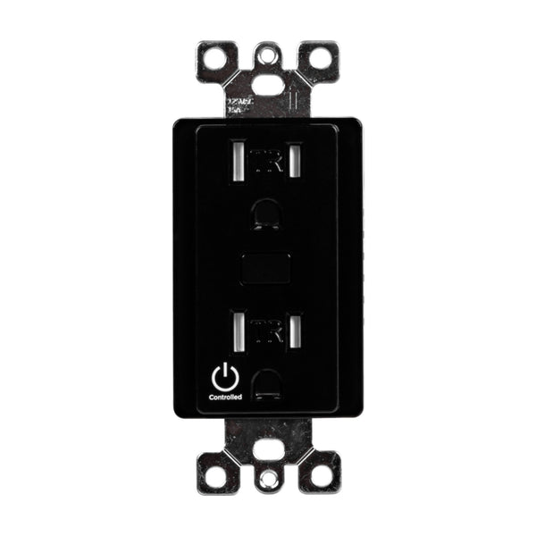 Control4 Outdoor Plug-In Outlet Switch, 120V (Black)
