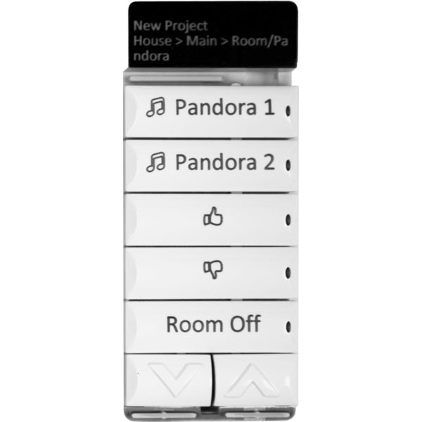 Control4 Engraved Music Keycaps (Pandora)