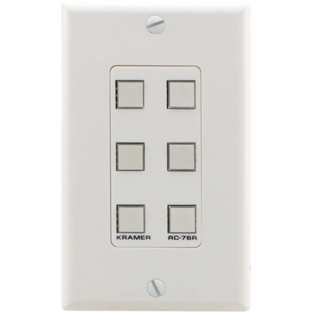 Kramer RC-76R 6-button Ethernet And KNET Control Keypad