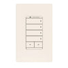 Savant Metropolitan Wireless Keypad - MLV Dim.(Light Almond)