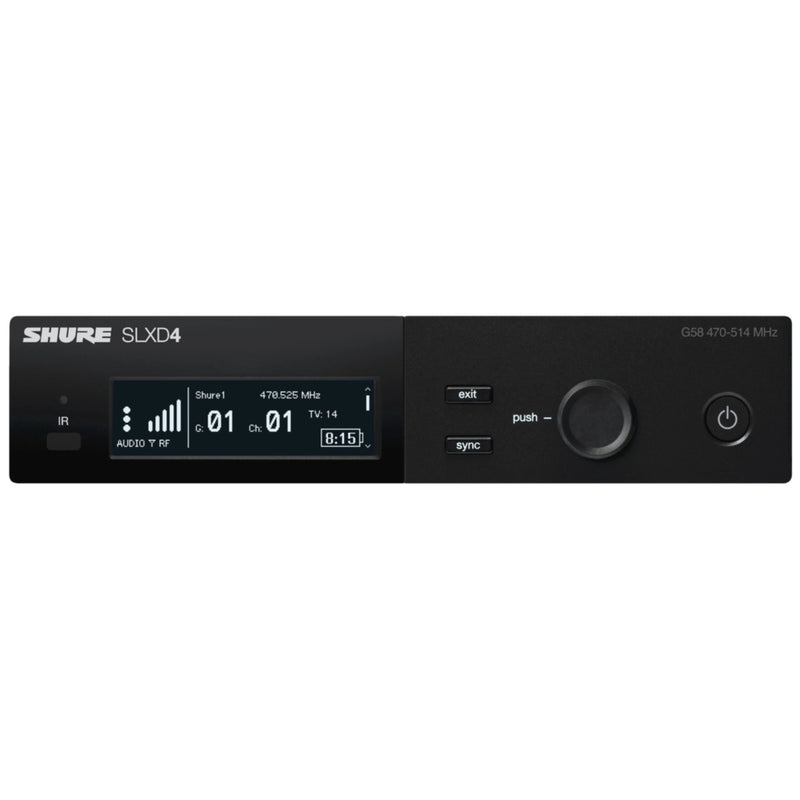 Shure Slxd4 Digital Wireless Receiver