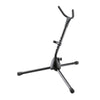 K&M 14300-Black Tenor & Alto Saxophone Tripod Stand