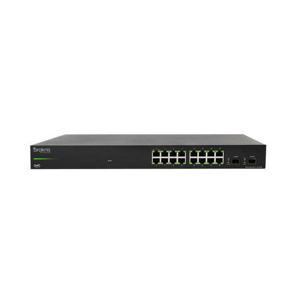 Araknis AN-310-SW-F-16-POE Gigabit Switch And Front Ports