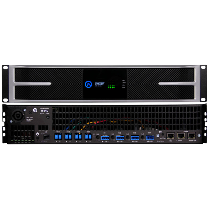 LEA Professional Connect 1504 High-Power Smart Four-Channel