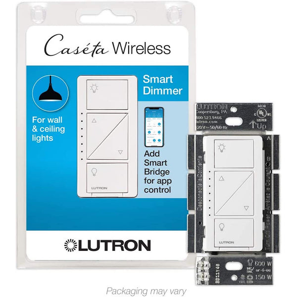 LUTRON CASETA PD-6WCL-WH-C interrupteur / gradateur