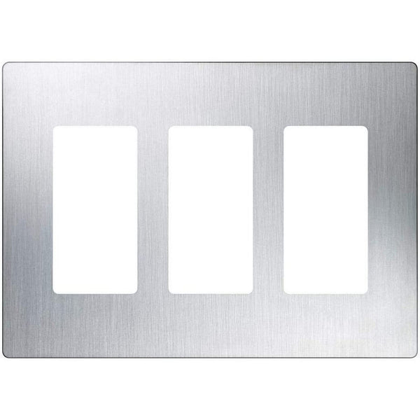 Lutron Coverplates Stainless Steel / CW-3-SS