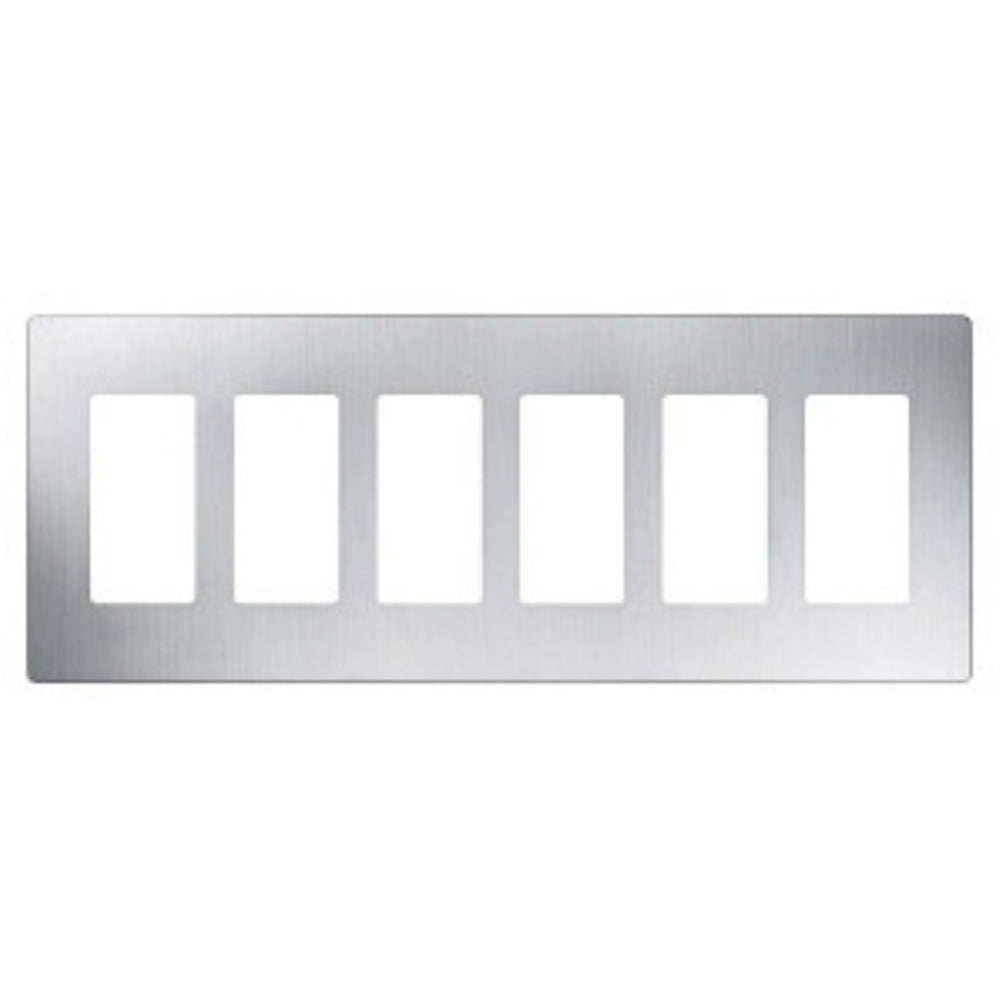 Lutron Coverplates Stainless Steel / CW-6-SS