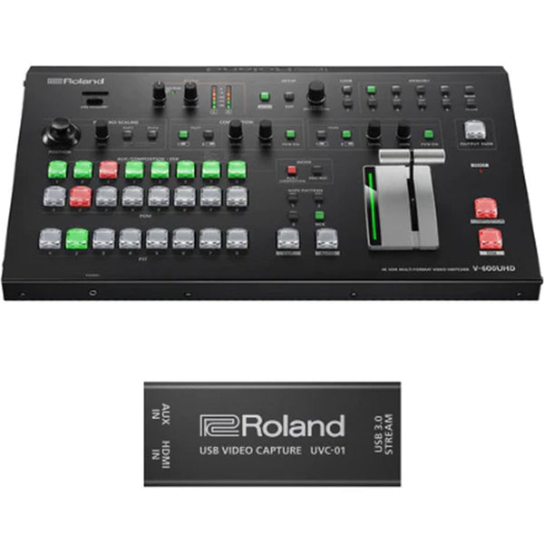Roland V-600UHD-STR 4K HDR Multi-Format Video Switcher