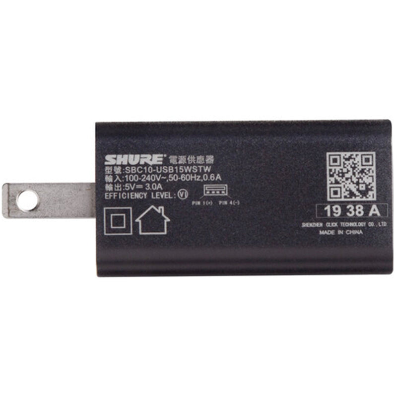 Shure SBC10-USBC USBC Wall Charger