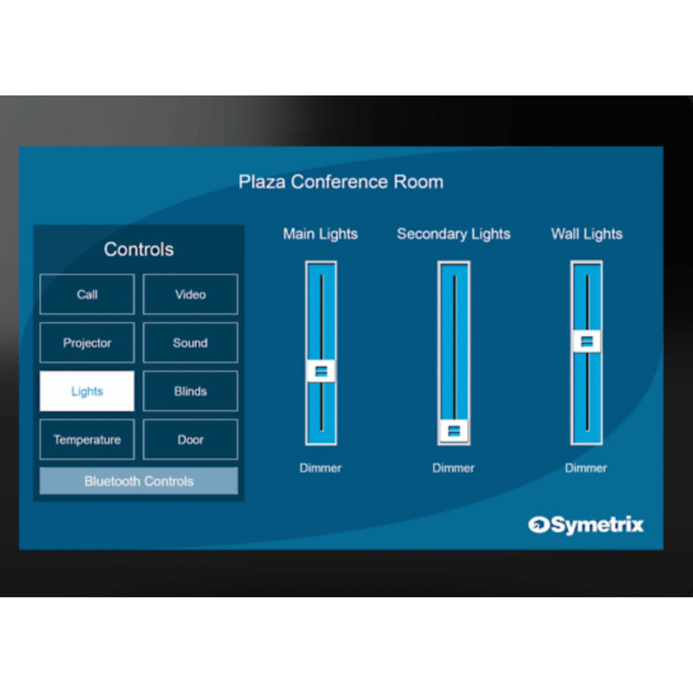 Symetrix 10" Full-Glass Touchscreen