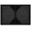 Tannoy VSX 218B Black Twin Passive Subwoofer