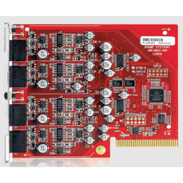 Biamp 4 Channel Mic/Line Output Card