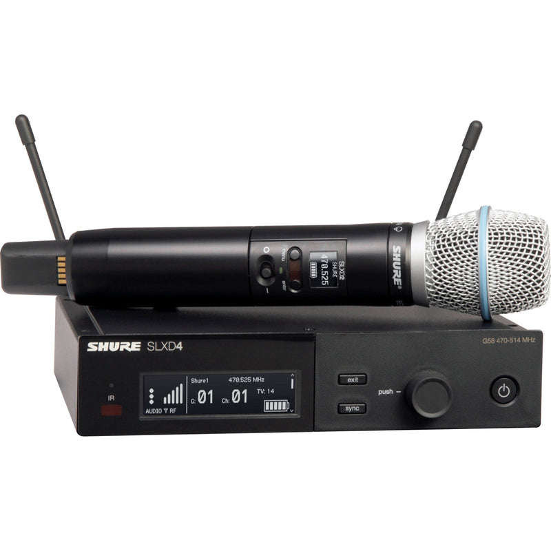 Shure SLXD24/B87A Wireless System With Beta87A Transmitter